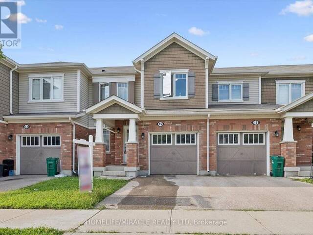 15 STRATUS STREET Kitchener Ontario, N2R 0K5 - 3 Bedrooms Home For Sale