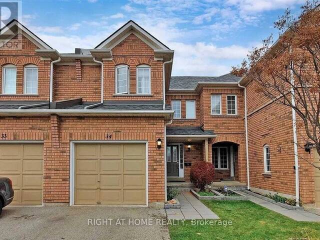 34 - 2665 THOMAS STREET Mississauga Ontario, L5M 6G4 - 3 Bedrooms Condo For Sale