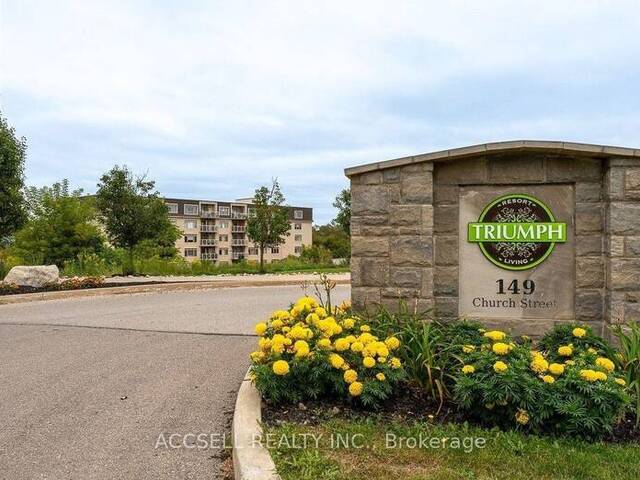 406 - 149 CHURCH STREET Schomberg Ontario, L0G 1T0 - 1 Bedroom Condo For Sale