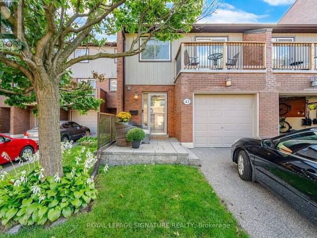 43 - 1764 RATHBURN ROAD E Mississauga Ontario, L4W 2N8 - 3 Bedrooms Condo For Sale