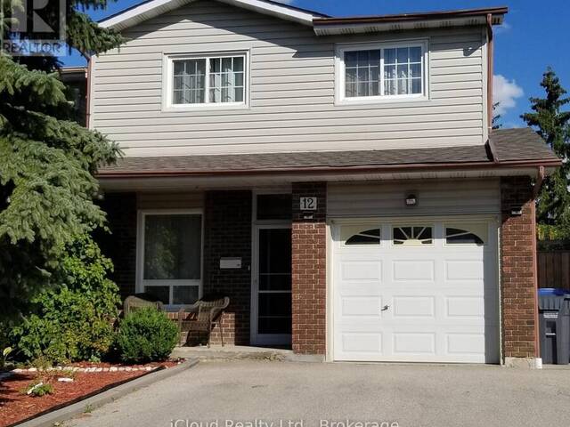 12 SIMMONS BOULEVARD Brampton Ontario, L6V 3V5 - 4 Bedrooms Home For Sale