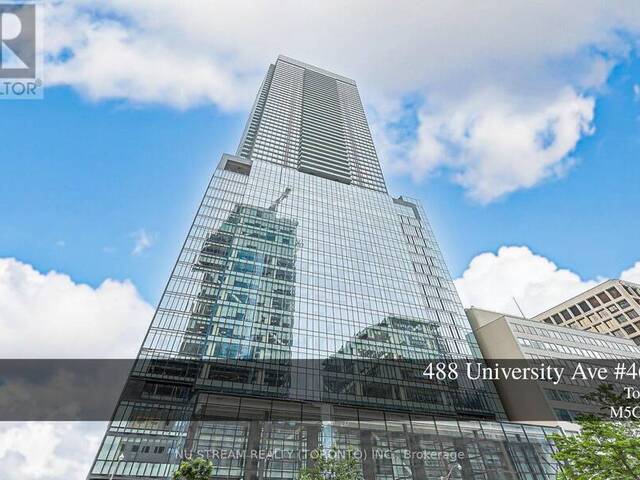4608 - 488 UNIVERSITY AVENUE Toronto Ontario, M5G 0C1 - 2 Bedrooms Condo For Sale