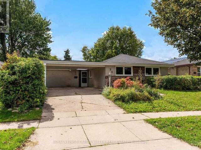 34 ABBEY ROAD W Brampton Ontario, L6W 2T8 - 3 Bedrooms Home For Sale
