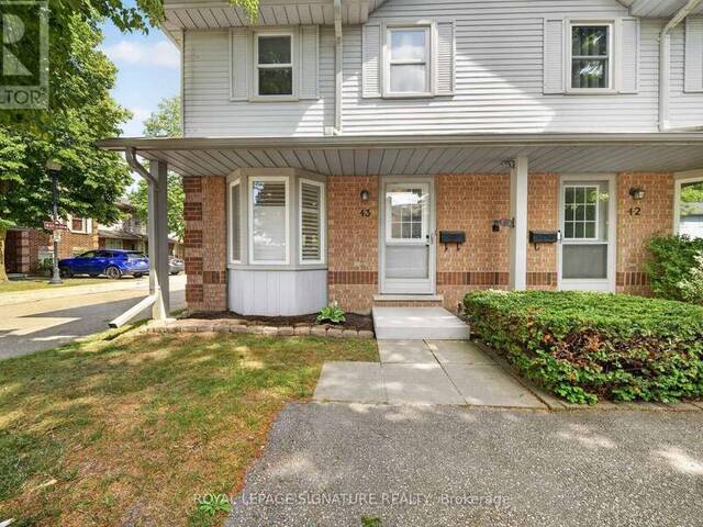 43 - 180 MARKSAM ROAD Guelph Ontario, N1H 8G5 - 2 Bedrooms Condo For Sale