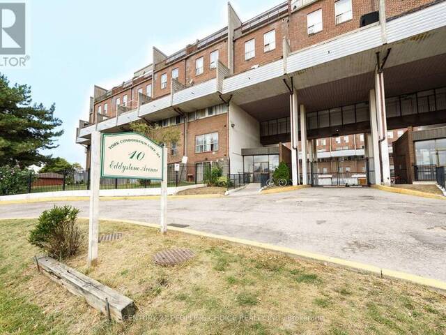 108 - 10 EDDYSTONE AVENUE Toronto Ontario, M3N 2T2 - Property For Sale
