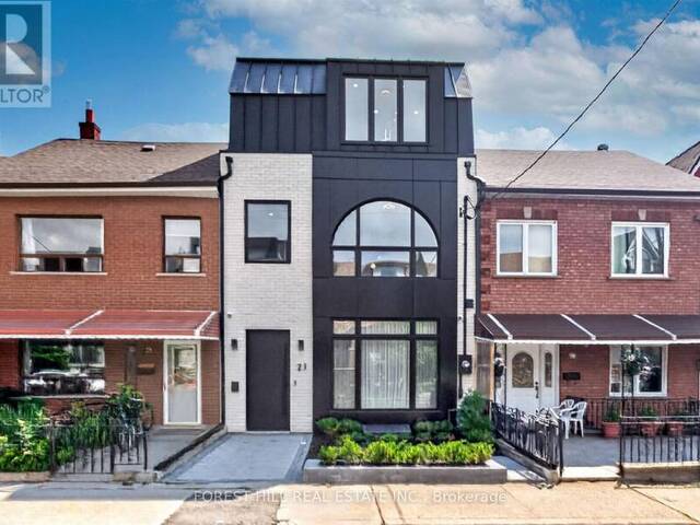 21 FOXLEY STREET Toronto Ontario, M6J 1P9 - Property For Sale