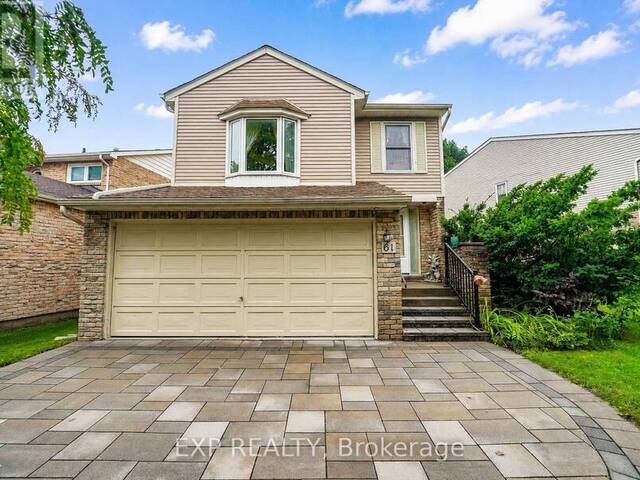 61 WINTERMUTE BOULEVARD Toronto Ontario, M1W 3M7 - Property For Sale