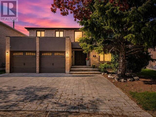 49 MIRIAM CRESCENT Richmond Hill Ontario, L4B 2P8 - 4 Bedrooms Home For Sale