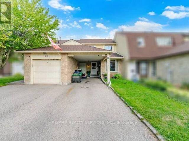 26 FANSHAWE DRIVE Brampton Ontario, L6Z 1A9 - 3 Bedrooms Home For Sale