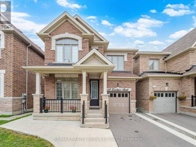 12 ENCLAVE TRAIL Brampton Ontario, L6R 4B3 - 4 Bedrooms Home For Sale