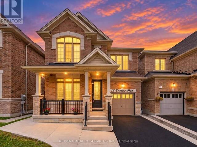 12 ENCLAVE TRAIL Brampton Ontario, L6R 4B3 - 4 Bedrooms Home For Sale