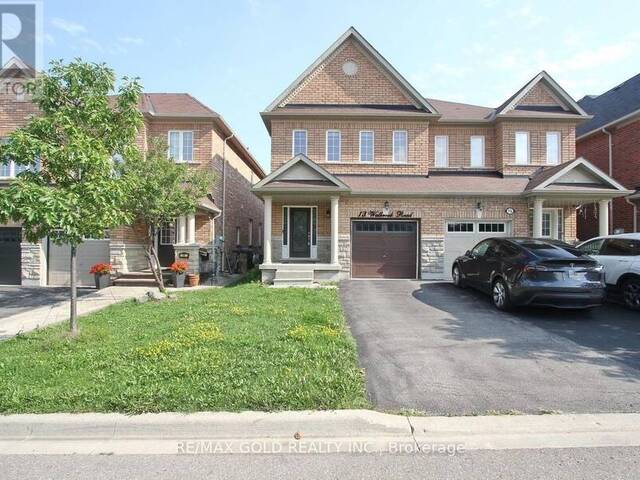 13 WALBROOK ROAD Brampton Ontario, L6X 3E3 - 3 Bedrooms Home For Sale
