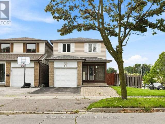 26 BLUE EAGLE TRAIL Toronto Ontario, M1V 1V9 - 4 Bedrooms Home For Sale