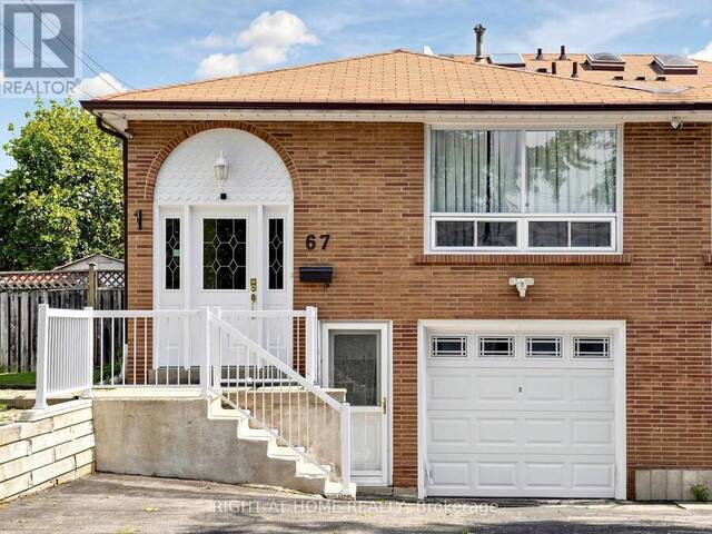 67 LADNER DRIVE Toronto Ontario, M2J 3Z9 - Property For Sale