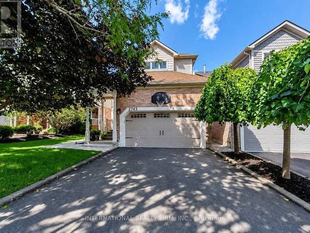 2745 GALLEON CRESCENT Mississauga Ontario, L5M 5T8 - 3 Bedrooms Home For Sale