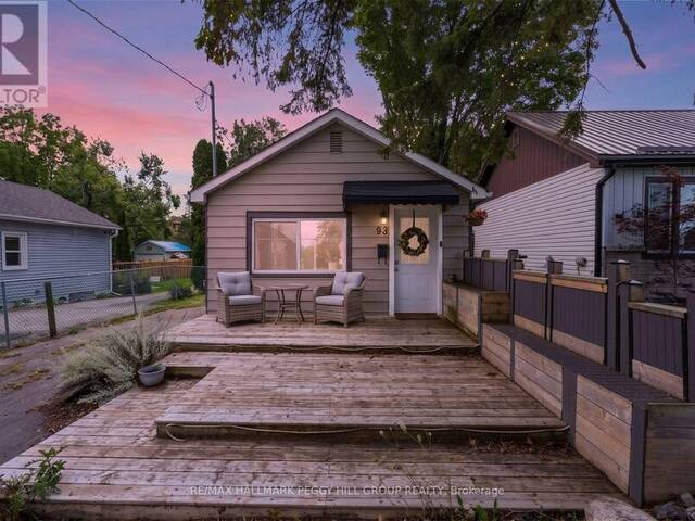 93 BOND STREET Orillia Ontario, L3V 1J7 - 1 Bedroom Home For Sale