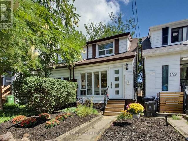 151 DRAYTON AVENUE Toronto Ontario, M4C 3M1 - Property For Sale