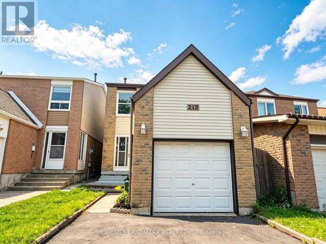 215 BOB O' LINK AVENUE Vaughan Ontario, L4L 1H1 - 4 Bedrooms Home For Sale