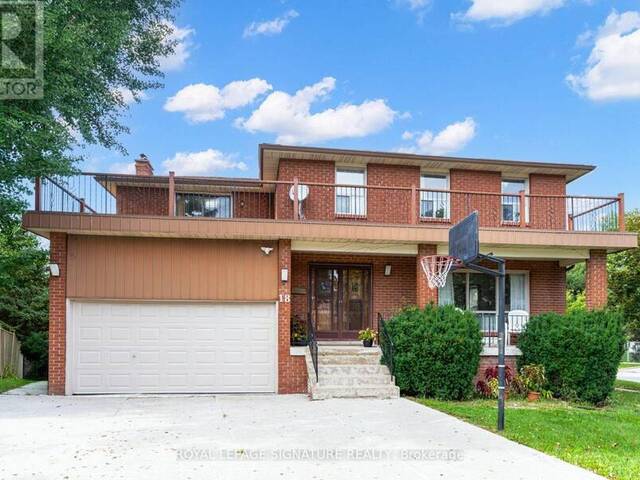 18 PARRAVANO COURT Toronto Ontario, M2R 3S8 - Property For Sale