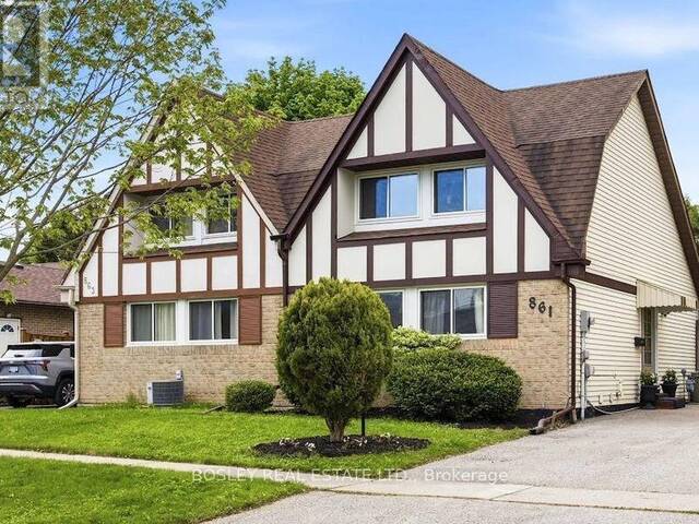 861 TRADDLES AVENUE Oshawa Ontario, L1K 1N7 - 3 Bedrooms Home For Sale