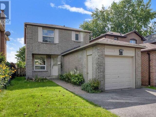 15 MILLINGTON CRESCENT Ajax Ontario, L1T 1R1 - 3 Bedrooms Home For Sale