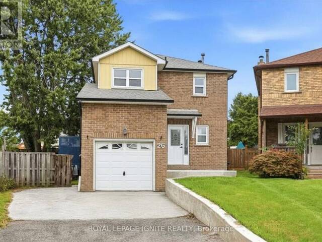 26 WINSTON CRESCENT Whitby Ontario, L1N 6Y1 - 3 Bedrooms Home For Sale