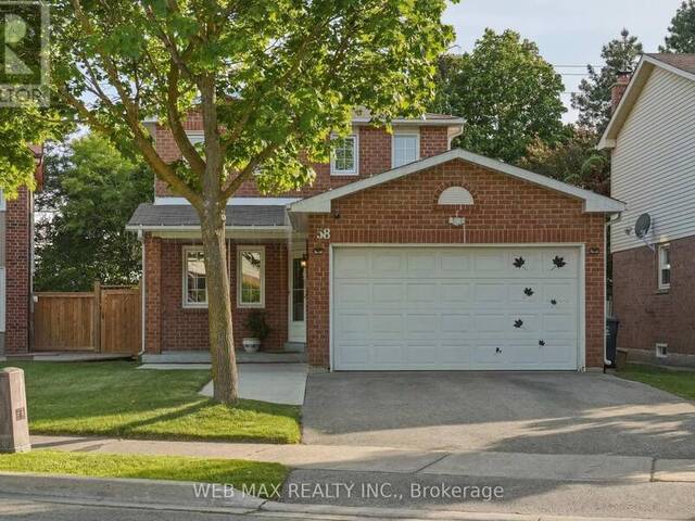 58 CASSANDER CRESCENT Brampton Ontario, L6Z 1Z2 - 3 Bedrooms Home For Sale