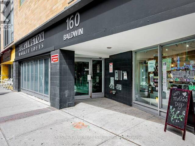 409 - 160 BALDWIN STREET Toronto Ontario, M5T 3K7 - 1 Bedroom Condo For Sale