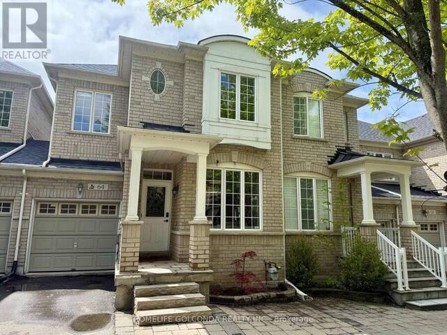 64 PILLAR ROCK CRESCENT Markham Ontario, L6C 3H4 - 4 Bedrooms Home For Sale