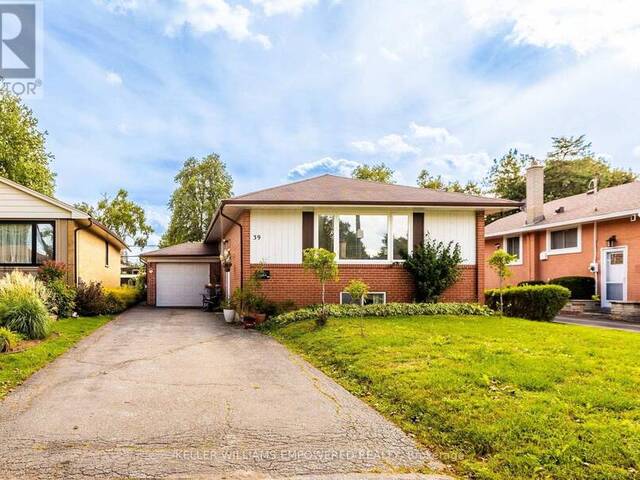 39 CHECKENDON DRIVE Toronto Ontario, M9W 2Y8 - 5 Bedrooms Home For Sale