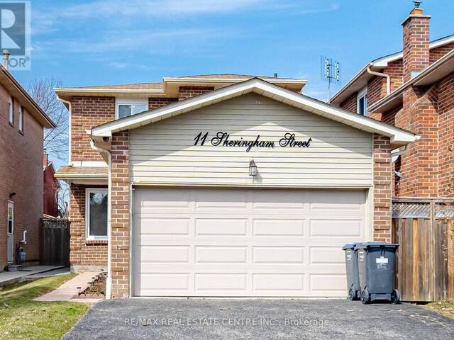11 SHERINGHAM STREET Brampton Ontario, L6Z 2P5 - 3 Bedrooms Home For Sale