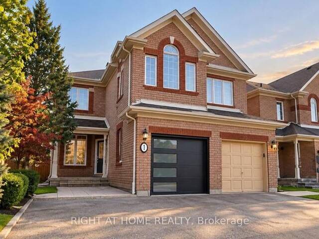 1 RIDGEWAY COURT Vaughan Ontario, L6A 2R6 - 4 Bedrooms Home For Sale