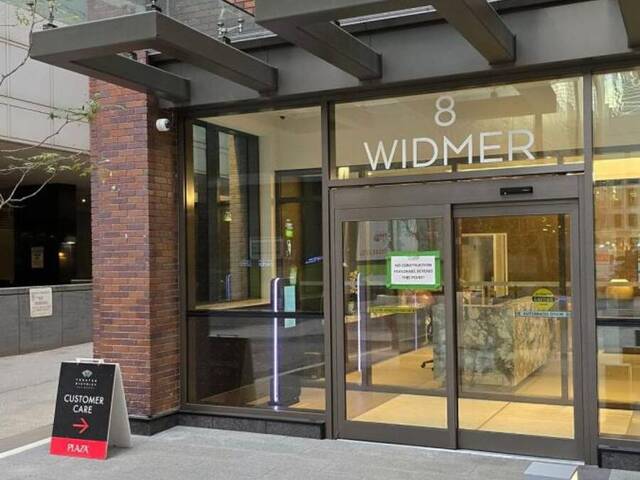 4603 - 8 WIDMER STREET Toronto Ontario, M5V 2E7 - 2 Bedrooms Condo For Sale