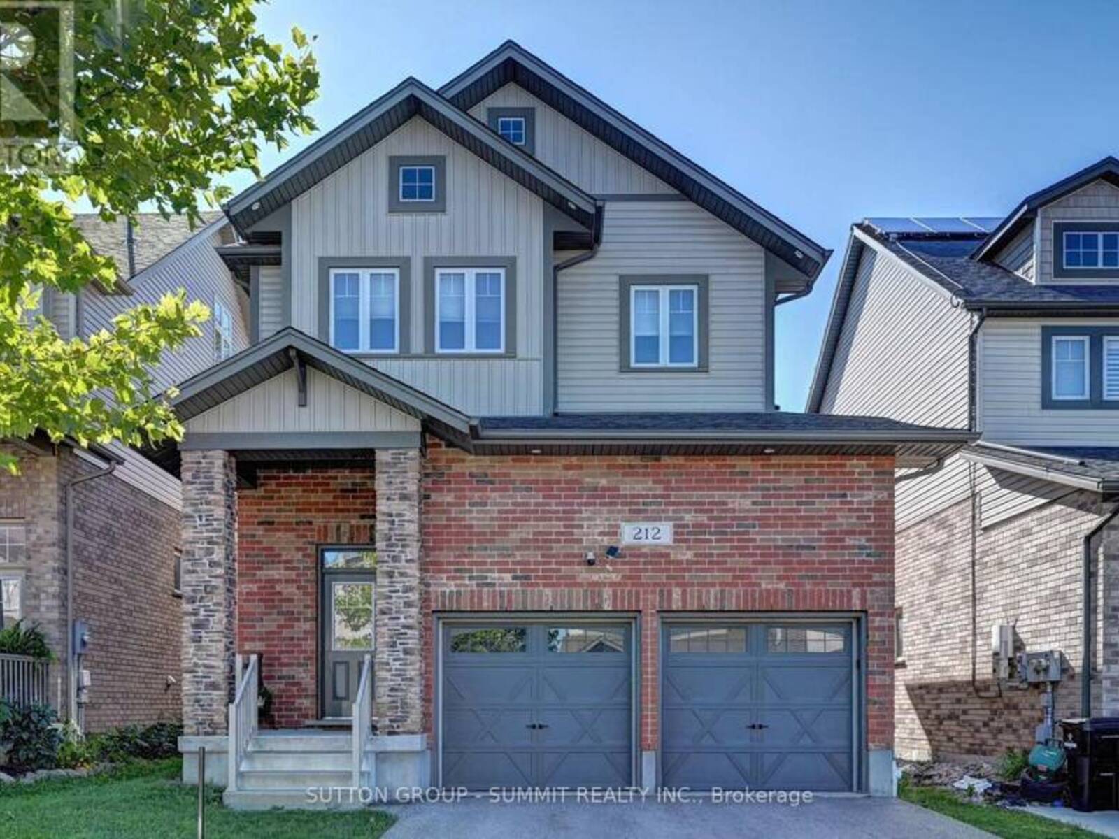 212 GRAVEL RIDGE TRAIL, Kitchener, Ontario N2E 0E5