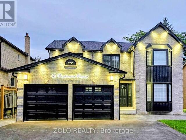 16 BENTONWOOD CRESCENT Whitby Ontario, L1R 1L4 - 4 Bedrooms Home For Sale