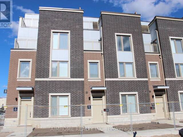 TH375 - 80 HONEYCRISP CRESCENT Vaughan Ontario, L4K 0N7 - 3 Bedrooms Condo For Sale