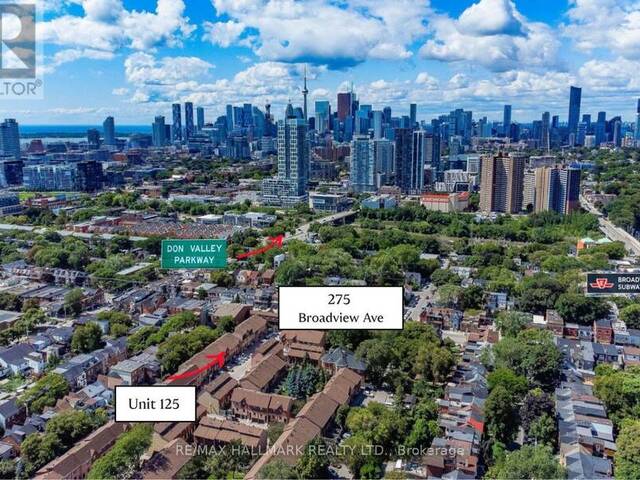 125 - 275 BROADVIEW AVENUE Toronto Ontario, M4M 3H5 - 3 Bedrooms Condo For Sale