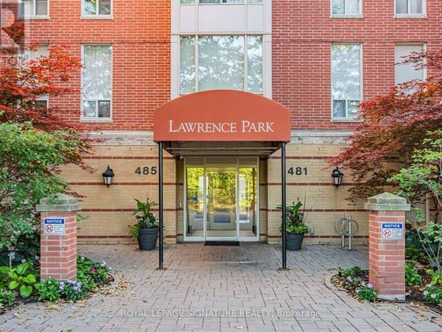 311 - 485 ROSEWELL AVENUE Toronto Ontario, M4R 2J2 - 1 Bedroom Condo For Sale