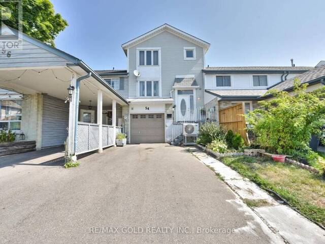 54 NOTTAWASAGA CRESCENT Brampton Ontario, L6Z 1B9 - 3 Bedrooms Home For Sale