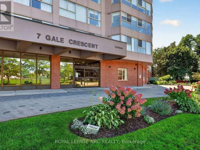 302 - 7 GALE CRESCENT St. Catharines Ontario, L2R 7M8 - 2 Bedrooms Condo For Sale
