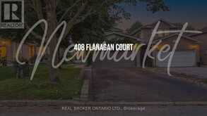 408 FLANAGAN COURT | Newmarket Ontario | Slide Image Two