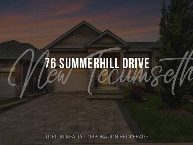 4 - 76 SUMMERHILL DRIVE New Tecumseth Ontario, L9R 0S5 - 2 Bedrooms Condo For Sale