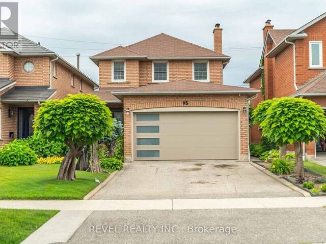 95 CINRICKBAR DRIVE Toronto Ontario, M9W 6W7 - 4 Bedrooms Home For Sale