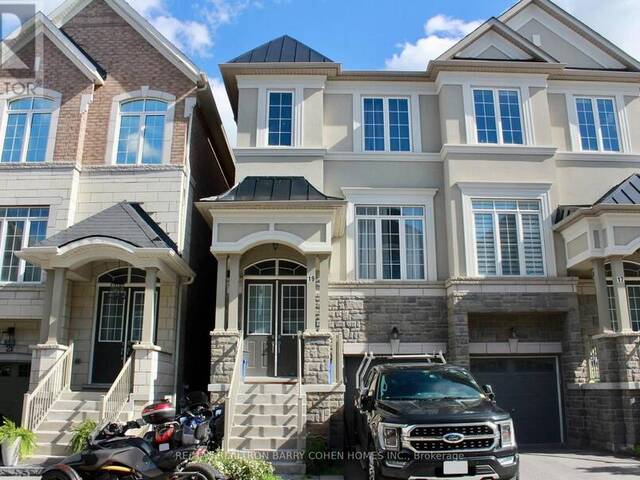 19 LATCHFORD LANE Richmond Hill Ontario, L4C 7V6 - 3 Bedrooms Home For Sale