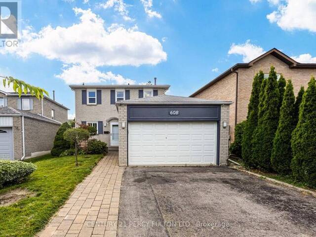 608 BECKWORTH SQUARE Pickering Ontario, L1V 3X4 - 3 Bedrooms Home For Sale