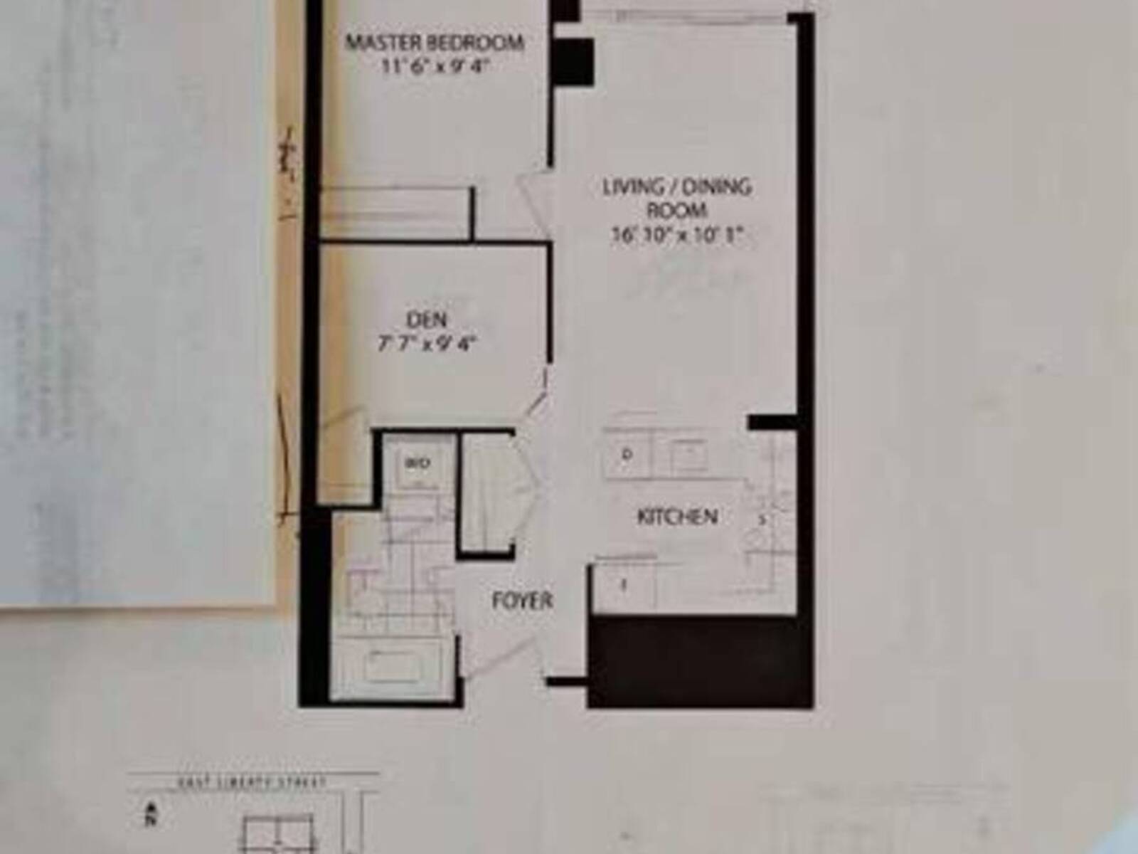 1309 - 65 EAST LIBERTY STREET, Toronto, Ontario M6K 3R2