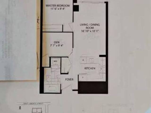 1309 - 65 EAST LIBERTY STREET Toronto Ontario, M6K 3R2 - 2 Bedrooms Condo For Sale