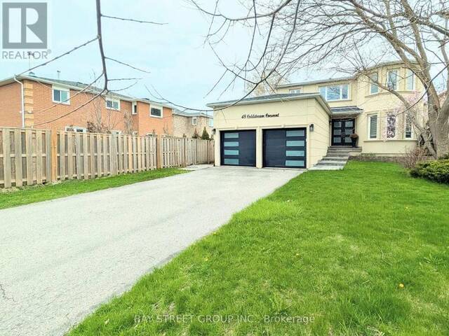 48 COLDSTREAM CRESCENT Richmond Hill Ontario, L4S 1E5 - 4 Bedrooms Home For Sale