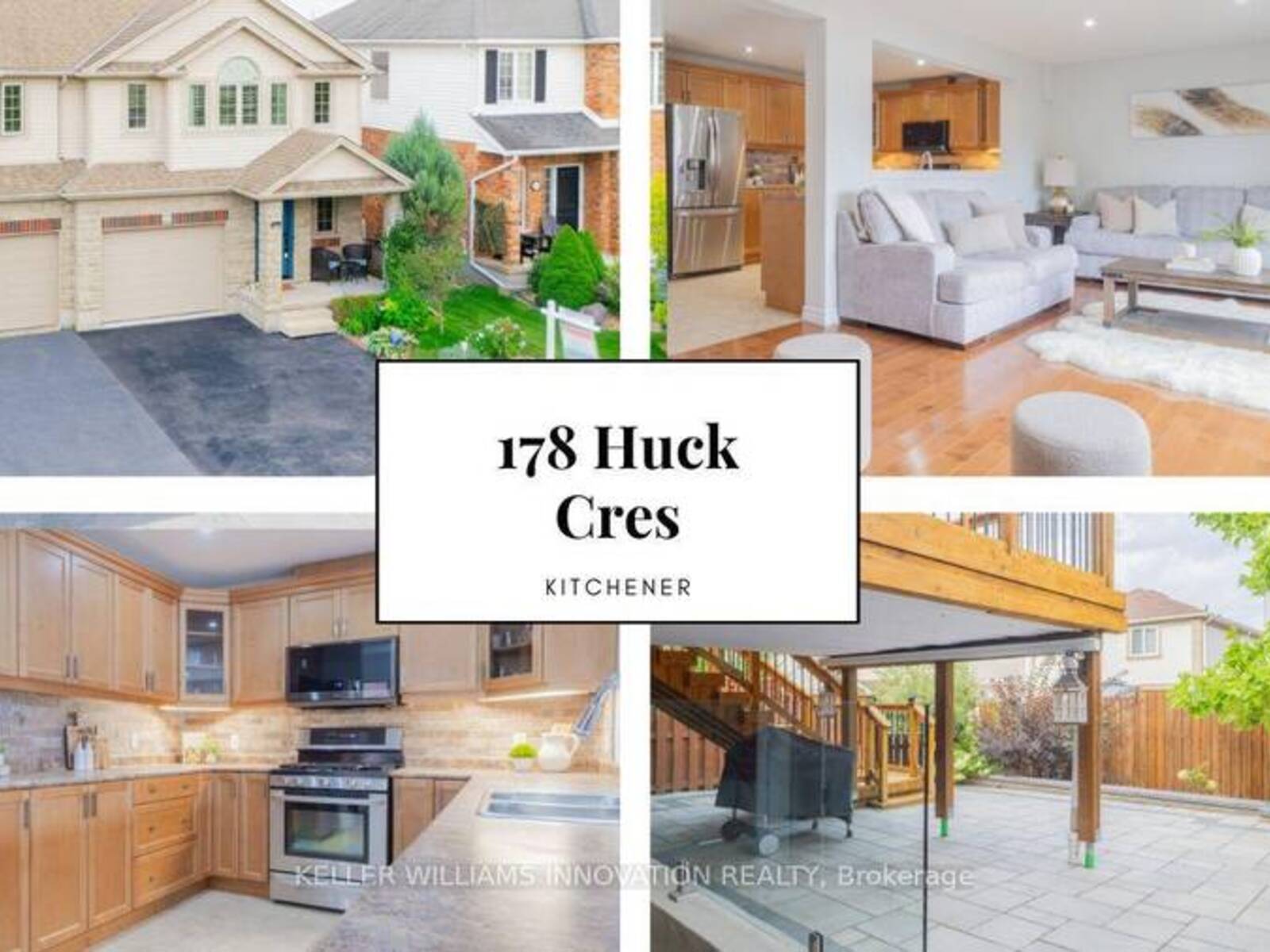 178 HUCK CRESCENT, Kitchener, Ontario N2N 0A3