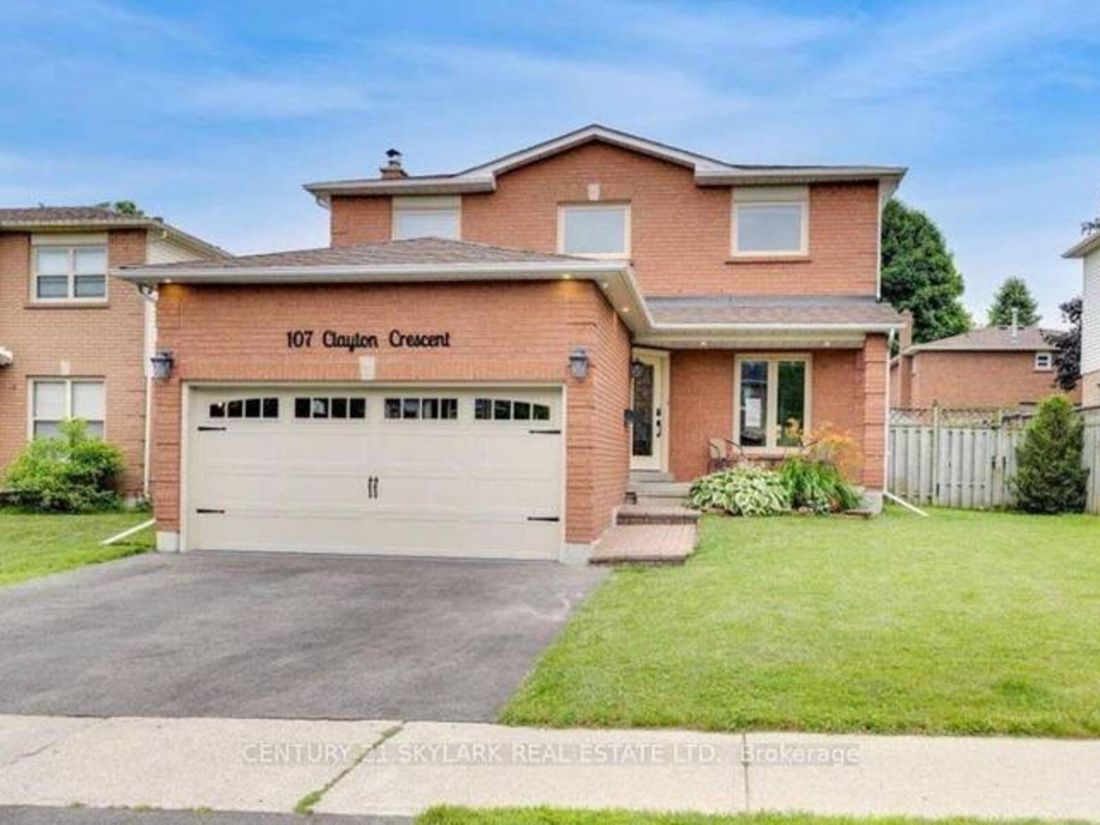 107 CLAYTON CRESCENT, Clarington, Ontario L1C 4N9